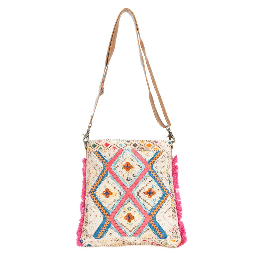 Quad Desert Blooms Messenger Bag - Image 2