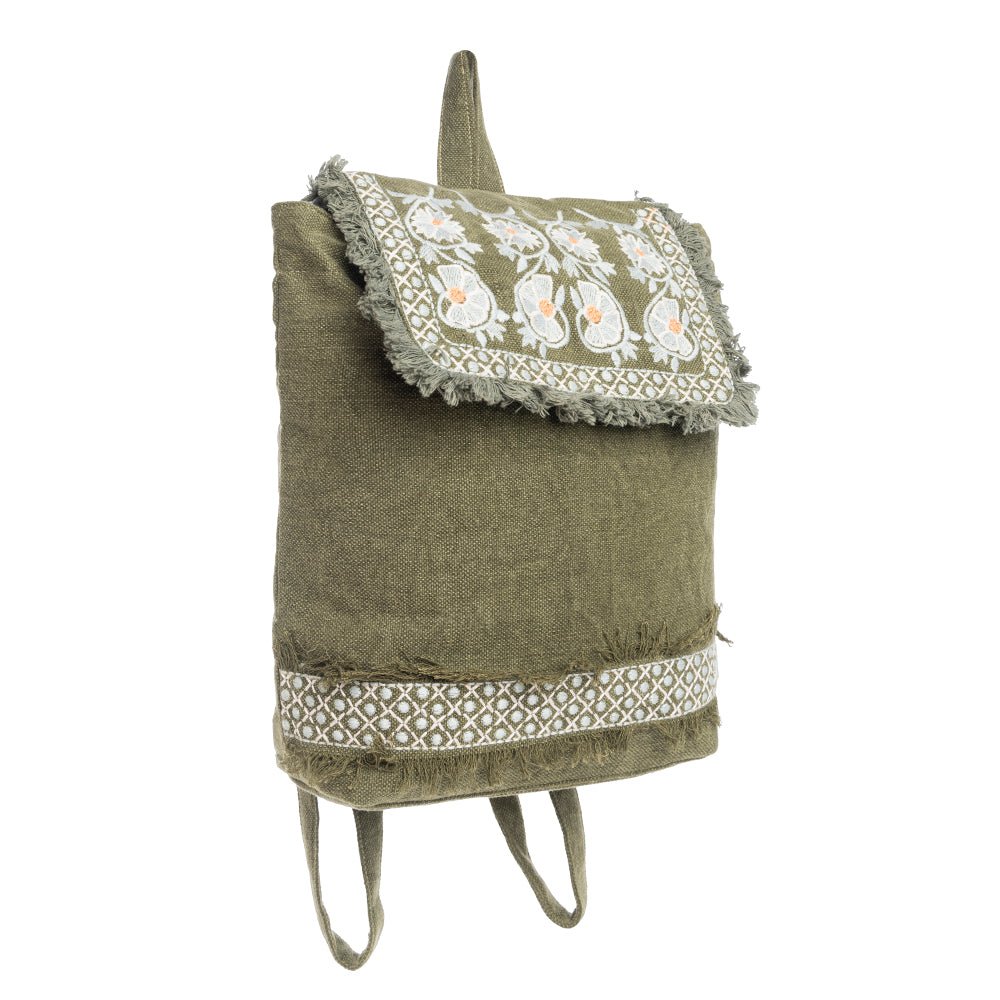 Prairie Petunias Backpack Bag - Image 2