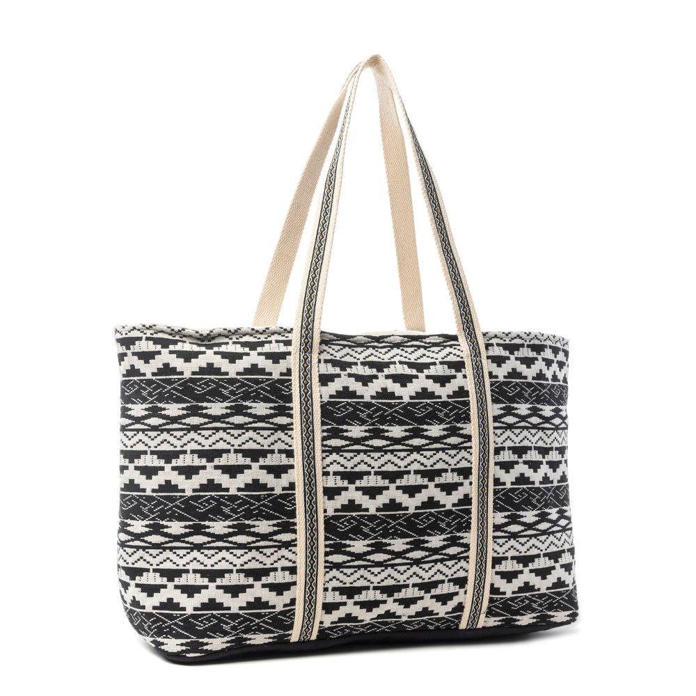 Myra Nocturne Mesa Weekender Bag in Midnight Ivory - Image 2