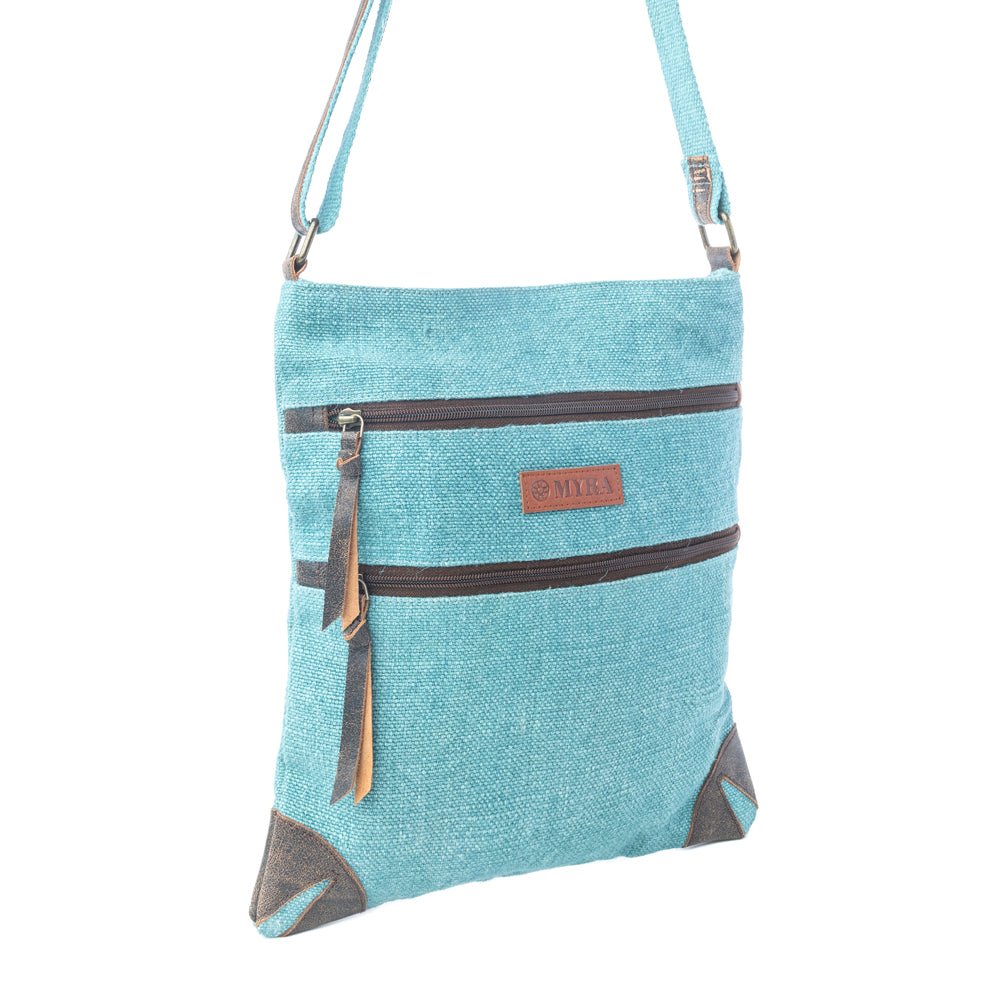 Myra Western Jade Shoulder Bag in Aqua Sage - Image 2