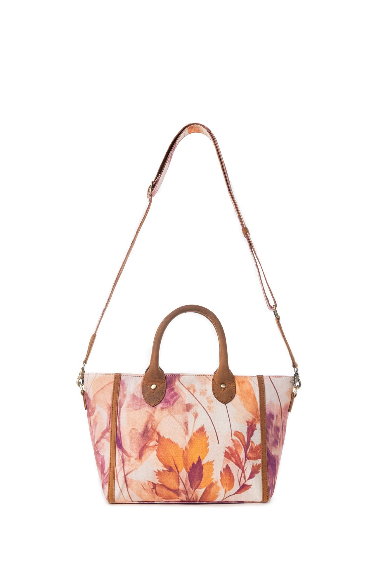 Myra Rosy Trails Crossbody Bag in Maple Grove