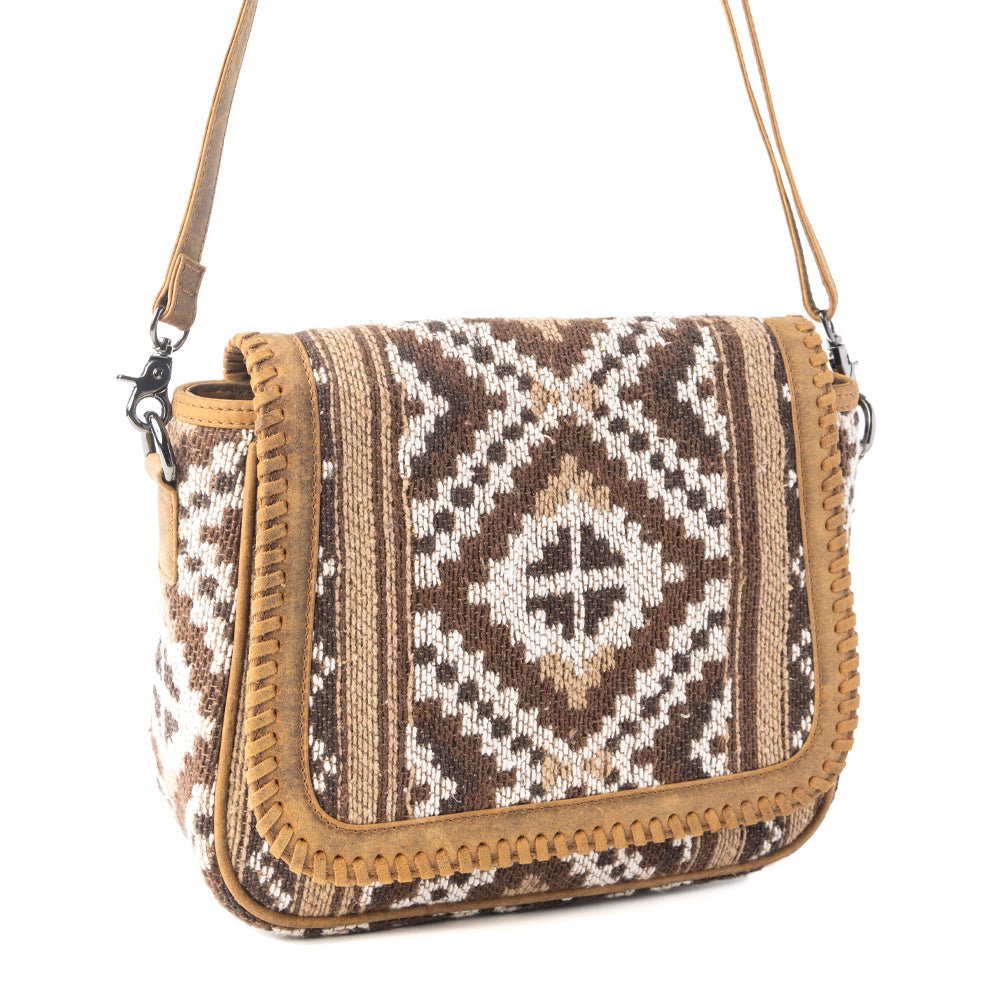 Myra Mesa Crosswinds Woven Shoulder Bag in Canyon Taupe - Image 2
