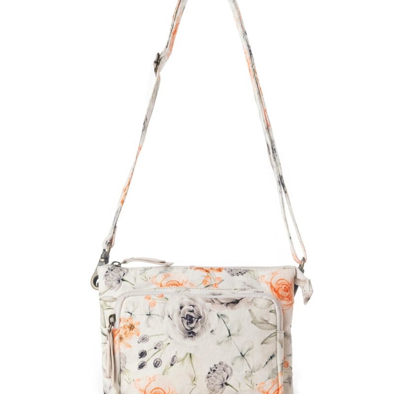 Myra Florabelle Crossbody Bag in Spring Ivory