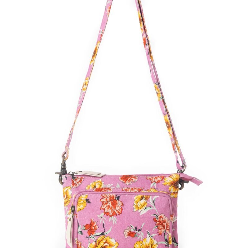 Myra Florabelle Crossbody Bag in Peach Summer