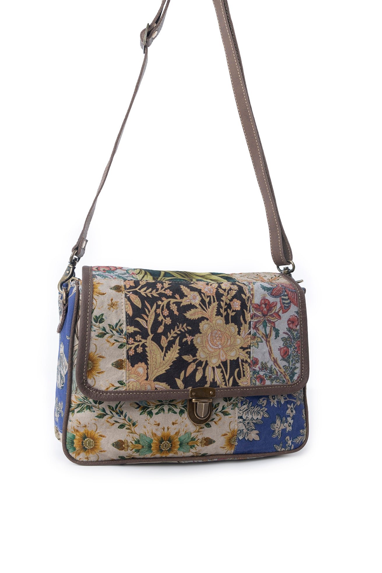 Myra Wildflower Trace Messenger Bag in Sunrise Patch - Image 2