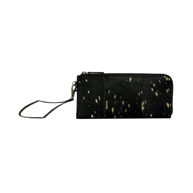 GILTED BLACK WALLET