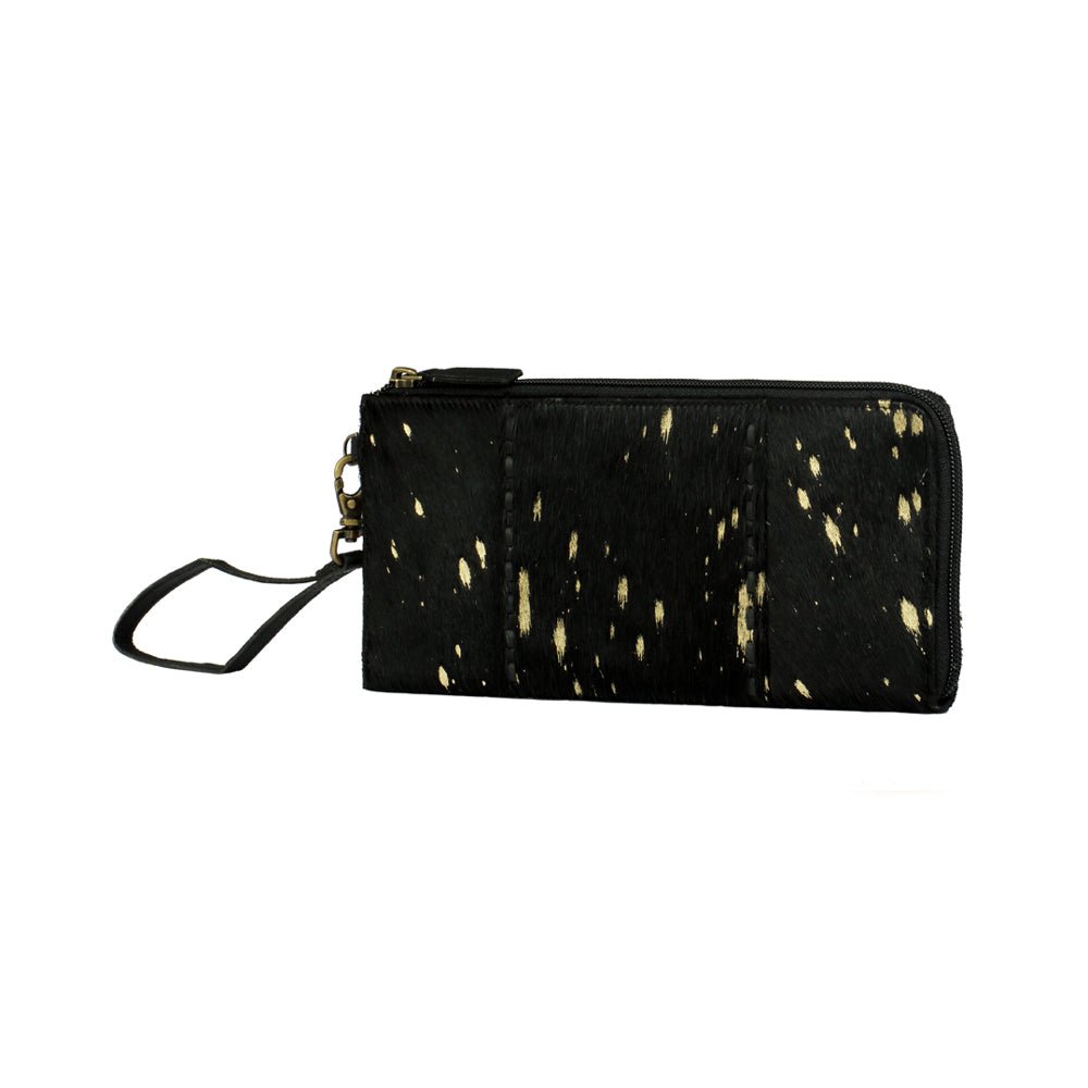 GILTED BLACK WALLET - Image 2