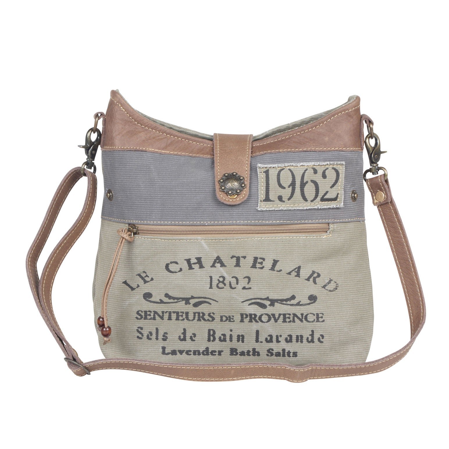 Psychedelic Gray Shoulder Bag - Image 2