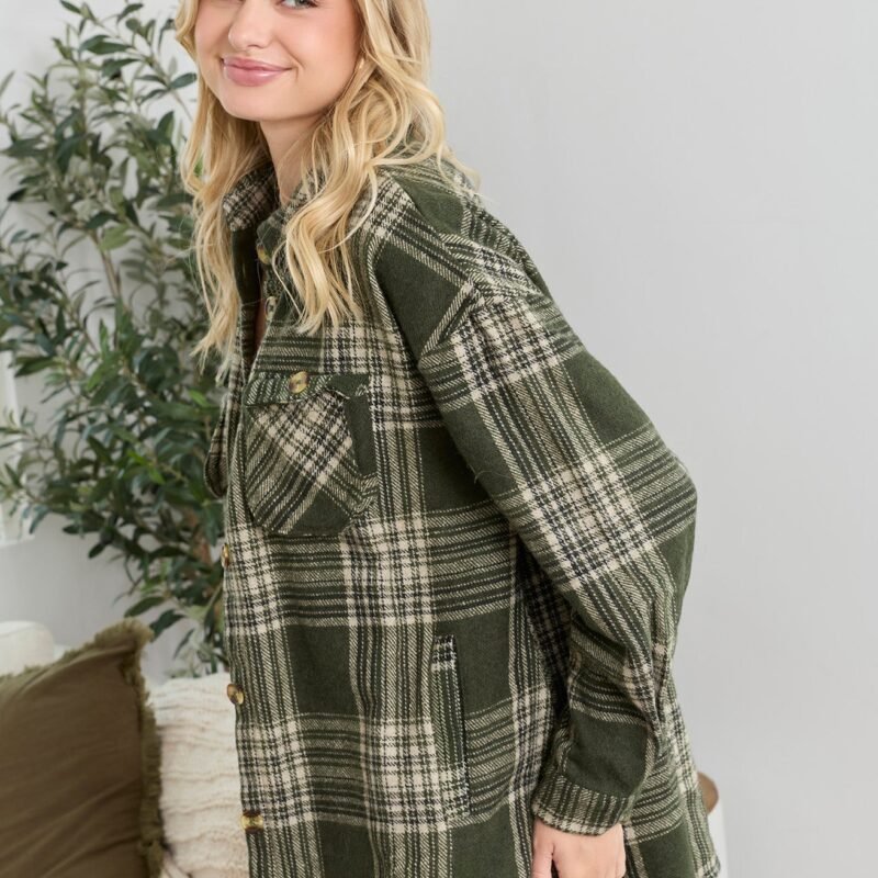 Dawn Plaid Pattern Shirt