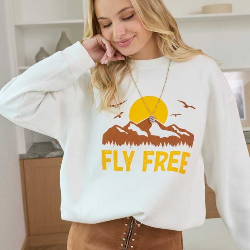 Fly Free Oversized Sweatshirt