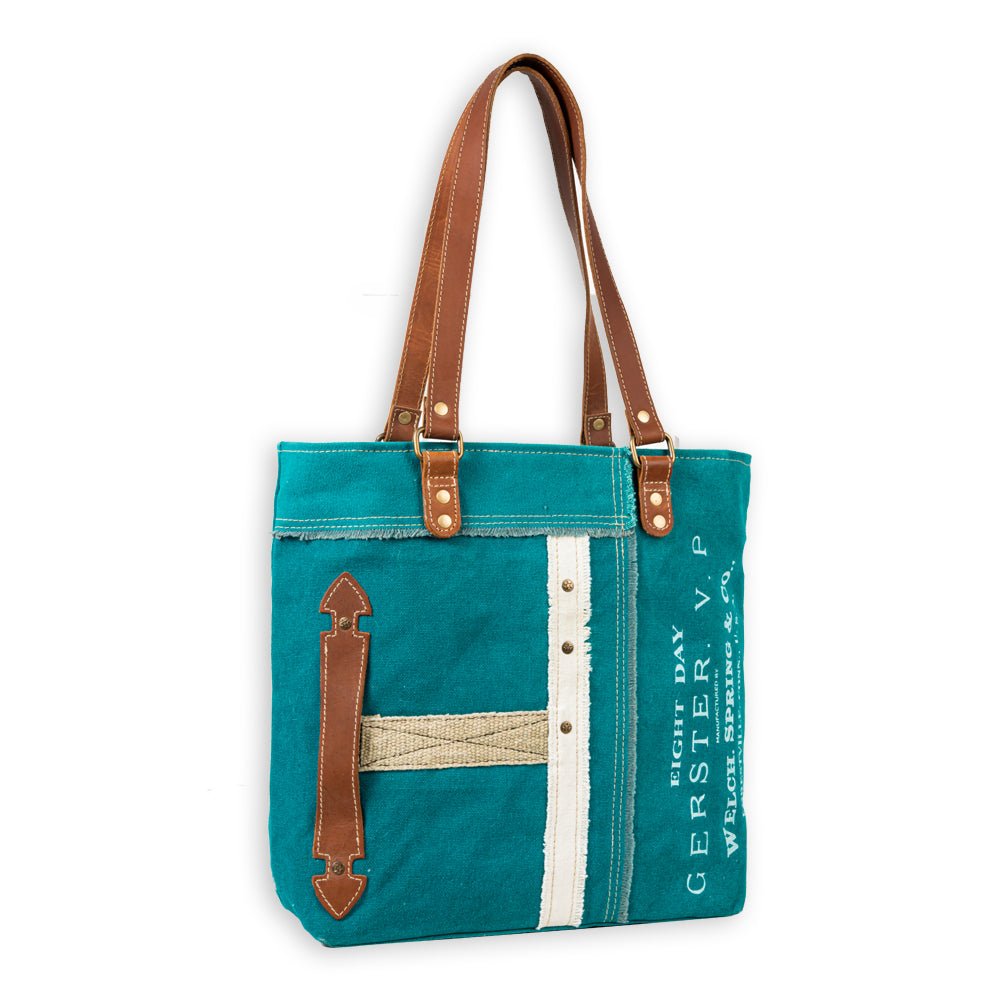Countryside Connections Patchwork Tote Bag - Image 2