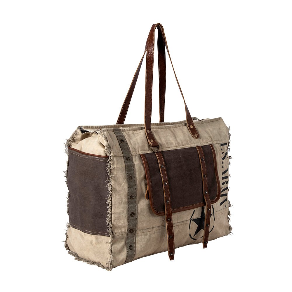 Army Motif Weekender Bag - Image 2
